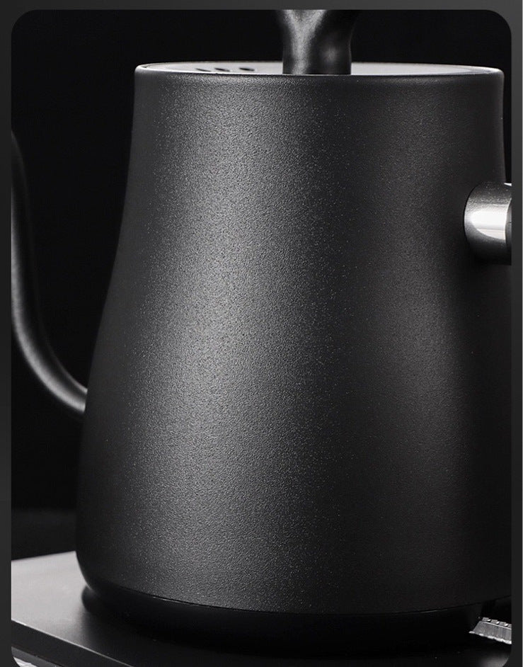 Pour-over Electric Kettle Gooseneck Kettle for Coffee and Tea 1000W Black 1L