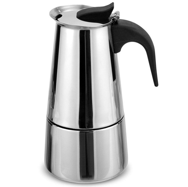 Stovetop Moka Pot Coffee Maker Stainless Steel Moka Express Espresso Maker 600ML