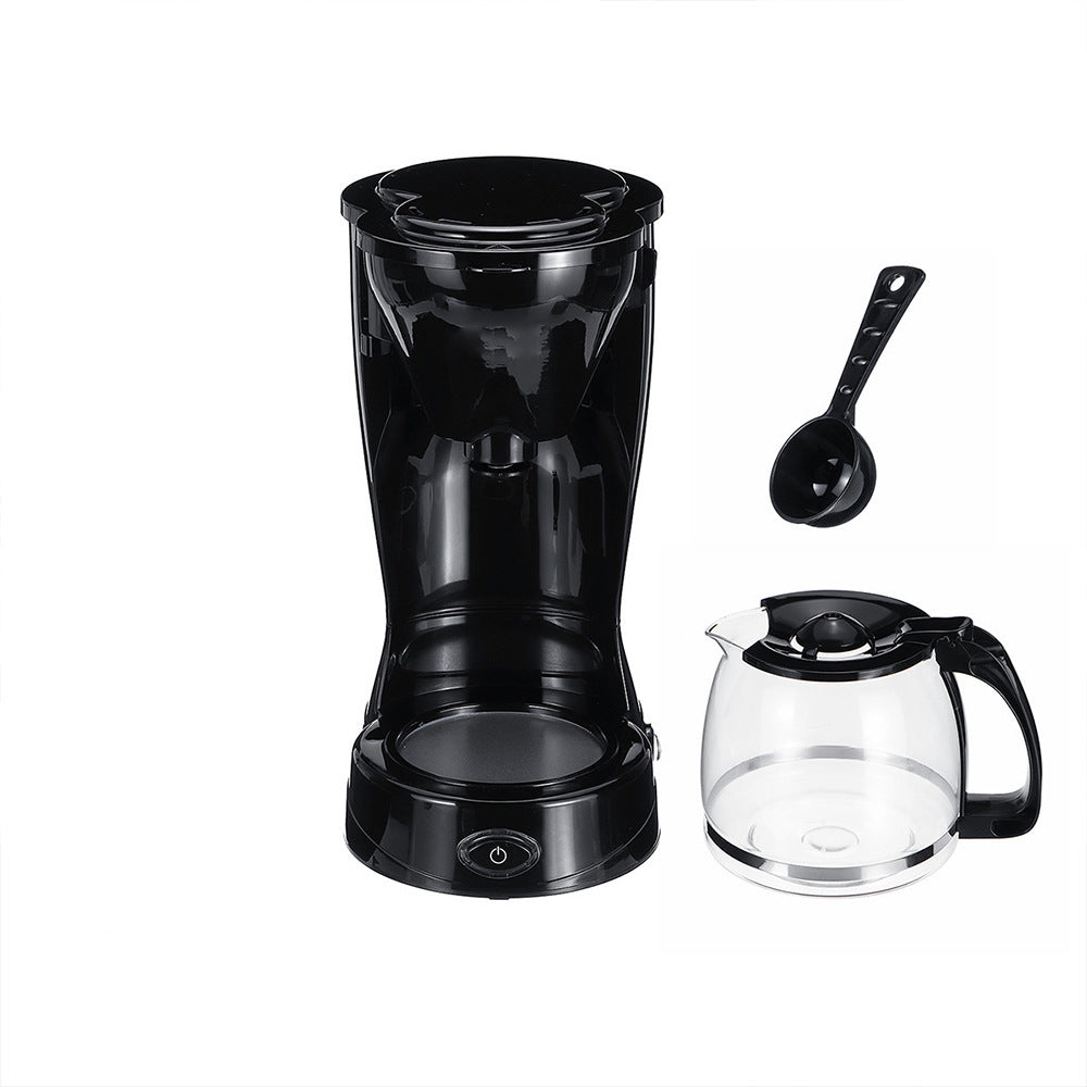 Electric Drip Filter Coffee Maker Black 1.2L