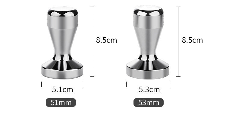 Solid Stainless Steel Coffee Tamper 53MM