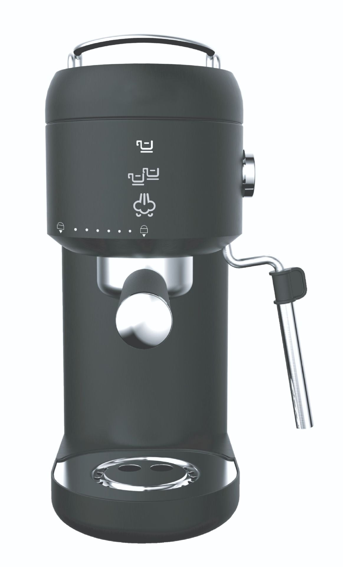 Compact Barista Espresso Machine Black 1.2L