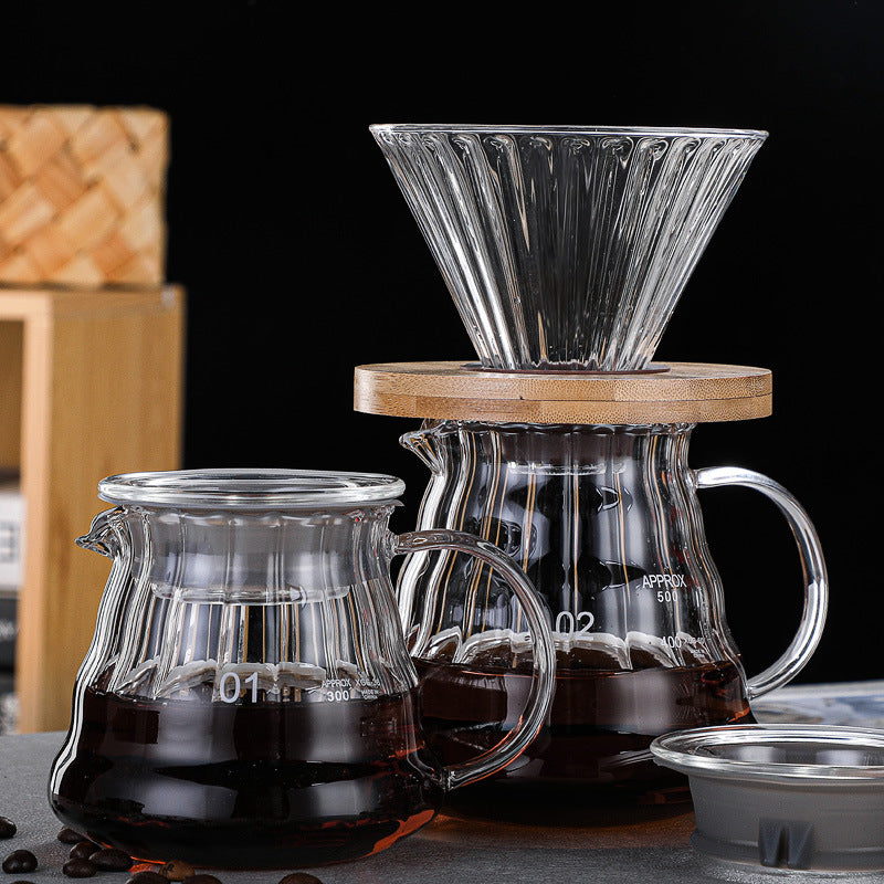 V60 Glass Coffee Range Server 300ML