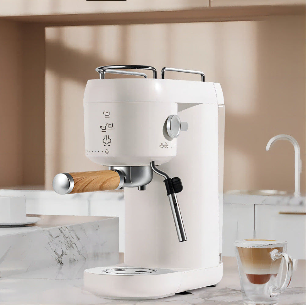 Compact Barista Espresso Machine White 1.2L