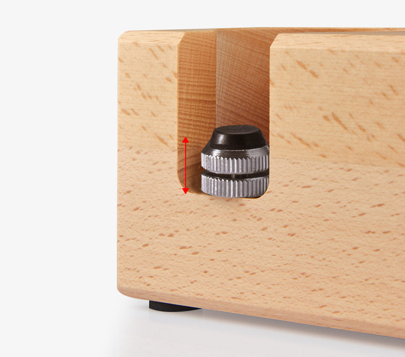 Wooden Coffee Tamper Station and Portafilter Holder for 58MM Birch Wood