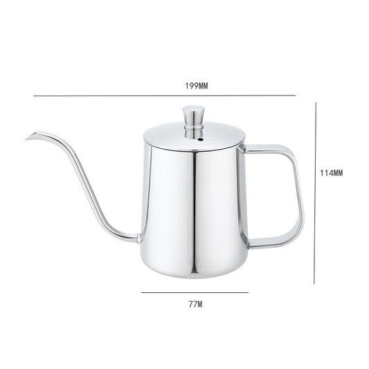 Gooseneck Coffee Pot Stainless Steel Pour Over Coffee Kettle 600ML