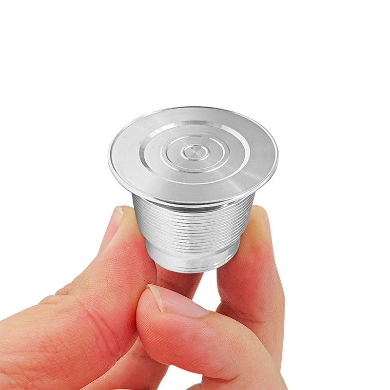 Reusable Nespresso Capsule - Stainless Steel Refillable Single Hole Capsule