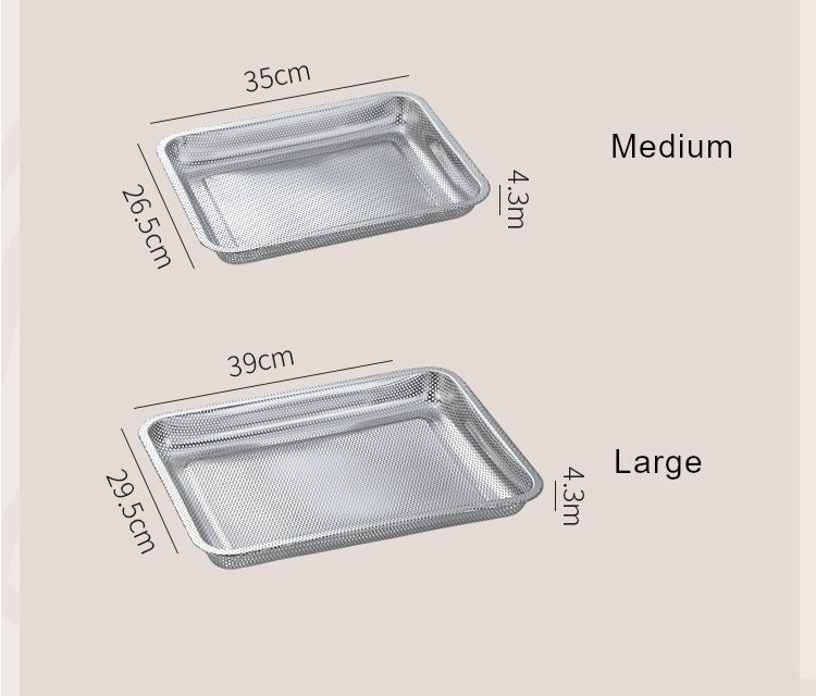 Medium Coffee Roaster Cooling Tray Stainless Steel Food Tray Filter