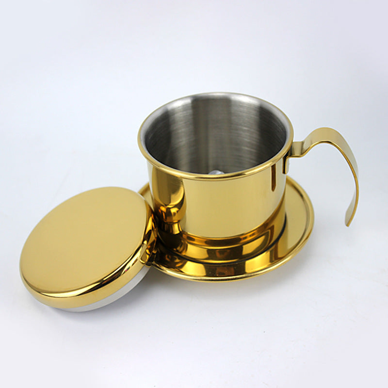 Vietnamese Coffee Dripper Gold