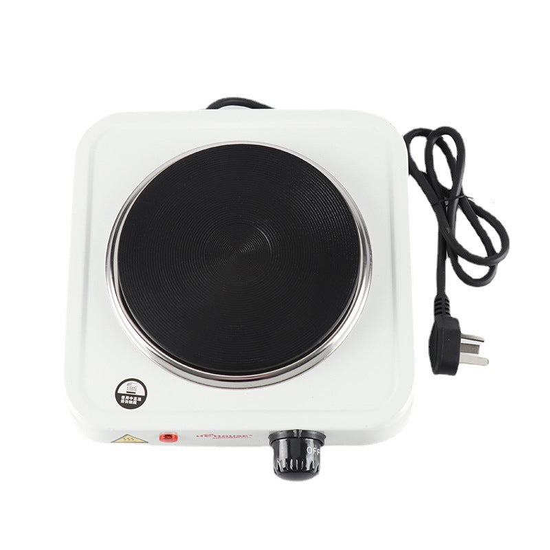 Single Hot Plate Portable Electric Stove for Coffee Makers White 1000W