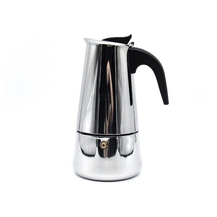 Stovetop Moka Pot Coffee Maker Stainless Steel Moka Express Espresso Maker 300ML