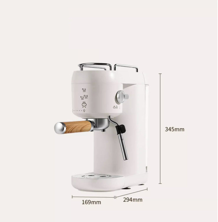 Compact Barista Espresso Machine White 1.2L