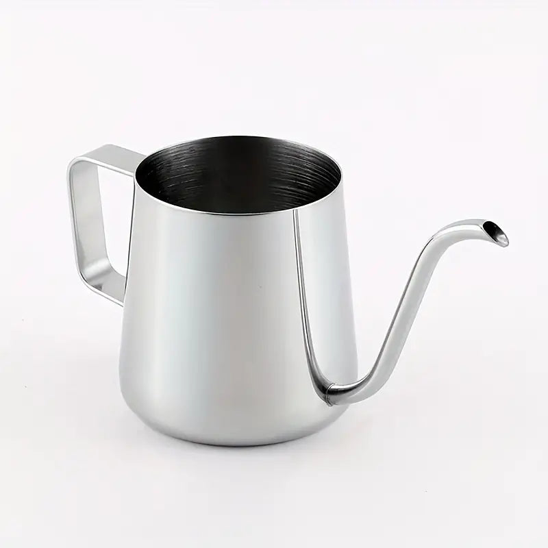 Gooseneck Kettle Stainless Steel Pour Over Coffee Pot 350ml